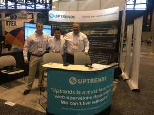 Uptrends IRCE 2016 booth